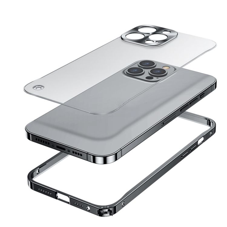 Aluminum iPhone 13 Pro Case, Silver