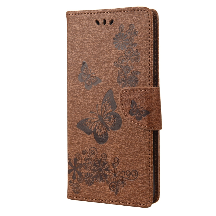 For Nokia G21 Butterfly Embossed Horizontal Flip Leather Phone