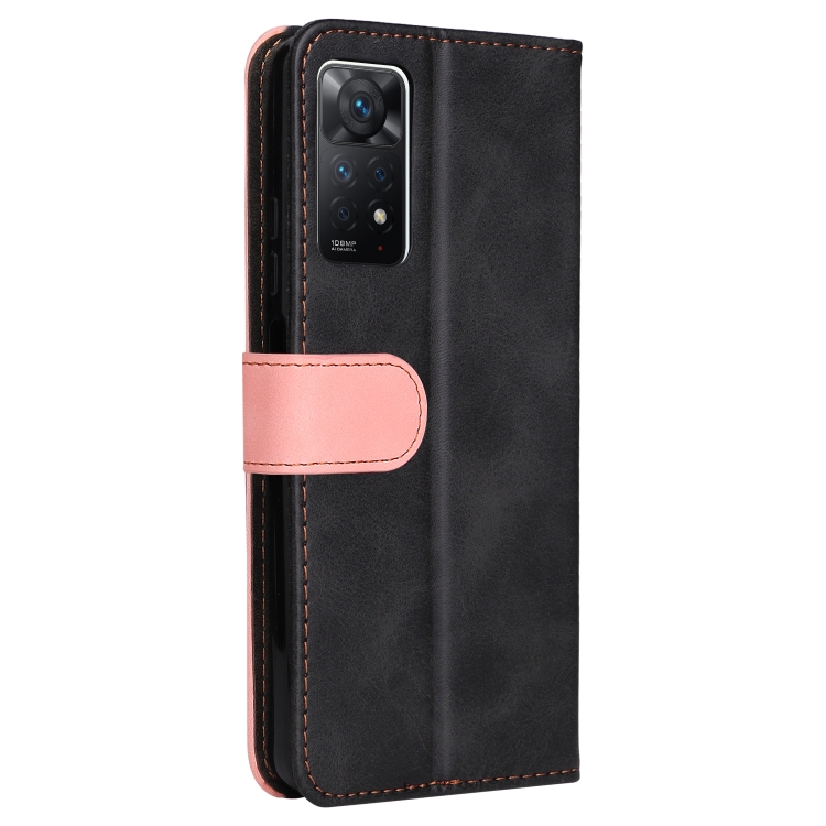 Suncase - Custodia in pelle per Xiaomi Redmi Note 9 Pro, con linguetta