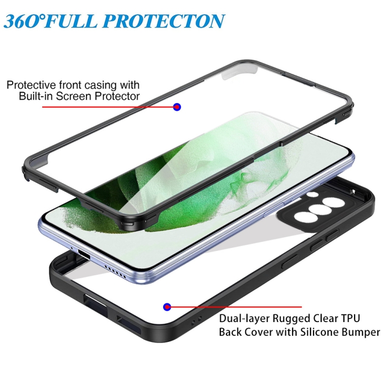 For Samsung Galaxy S22+ 5G Acrylic + TPU 360 Degrees Full Coverage Shockproof Phone Case(Green) For Samsung Galaxy S22+ 5G Acrylic + TPU 360 Degrees Full Coverage Shockproof Phone Case(Green)
