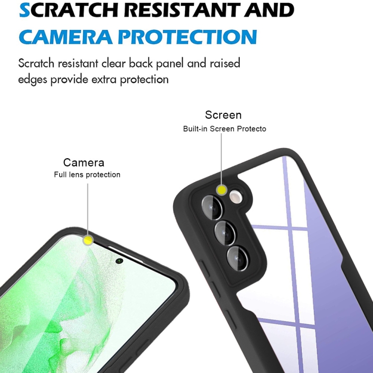 For Samsung Galaxy S22+ 5G Acrylic + TPU 360 Degrees Full Coverage Shockproof Phone Case(Green) For Samsung Galaxy S22+ 5G Acrylic + TPU 360 Degrees Full Coverage Shockproof Phone Case(Green)