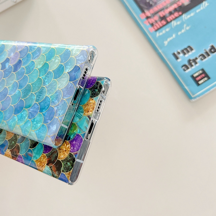 For Samsung Galaxy S22 5G Electroplated Shell Fish Scales TPU Phone Case(Underwater Fish Scales) For Samsung Galaxy S22 5G Electroplated Shell Fish Scales TPU Phone Case(Underwater Fish Scales)