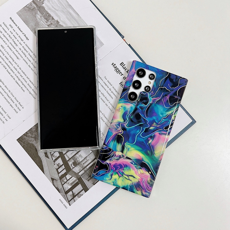 For Samsung Galaxy S22+ 5G Laser Marble TPU Phone Case(Fantasy) For Samsung Galaxy S22+ 5G Laser Marble TPU Phone Case(Fantasy)