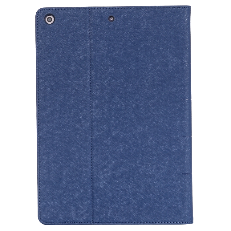 For iPad 9.7 inch (2017) GEBEI PU+TPU Horizontal Flip Leather Case with Holder & Card Slots(Blue) For iPad 9.7 inch (2017) GEBEI PU+TPU Horizontal Flip Leather Case with Holder & Card Slots(Blue)