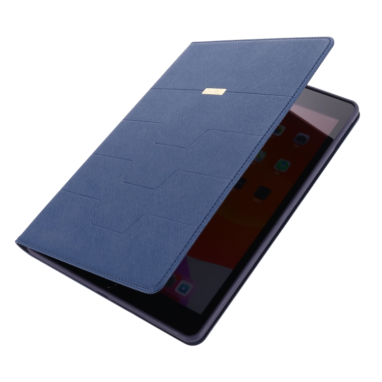 For iPad 9.7 inch (2017) GEBEI PU+TPU Horizontal Flip Leather Case with Holder & Card Slots(Blue) For iPad 9.7 inch (2017) GEBEI PU+TPU Horizontal Flip Leather Case with Holder & Card Slots(Blue)