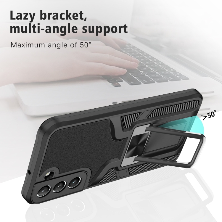 For Samsung Galaxy S22 5G Armor 2 in 1 PC + TPU Magnetic Phone Case(Black) For Samsung Galaxy S22 5G Armor 2 in 1 PC + TPU Magnetic Phone Case(Black)