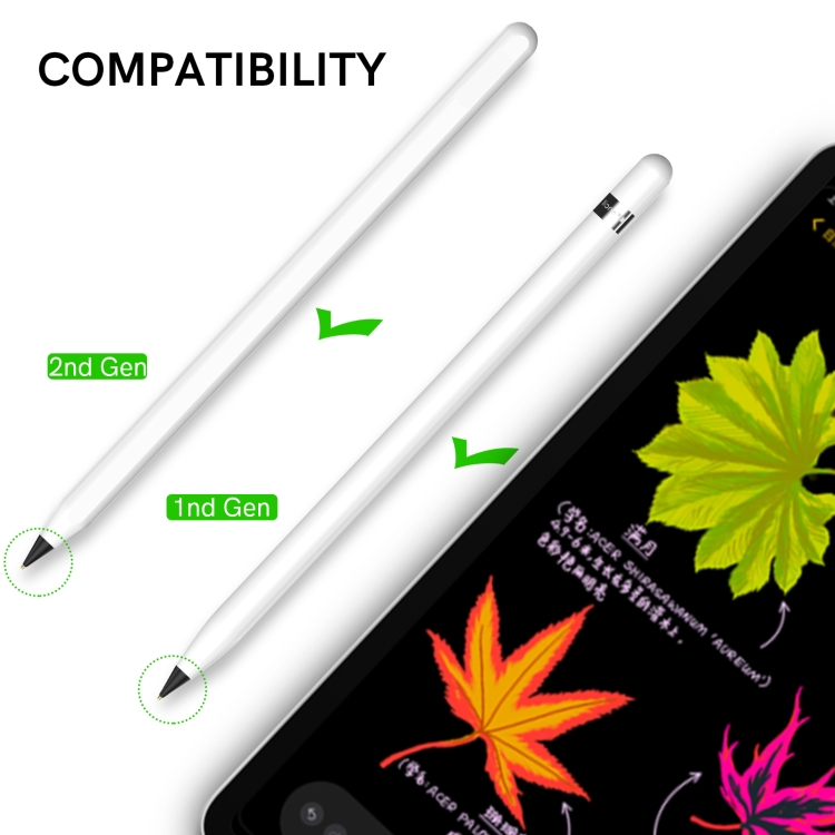 2 PCS / Set DUX DUCIS Stoyobe Premium Pen Tips for Apple Pencil 1 / 2(Black) 2 PCS / Set DUX DUCIS Stoyobe Premium Pen Tips for Apple Pencil 1 / 2(Black)