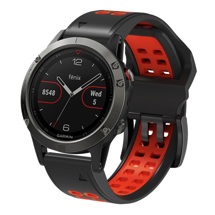 Bracelete em Silicone Suave para Garmin Fenix 7X/6X GPS/6X Pro