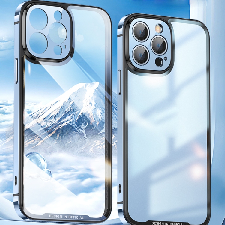 For iPhone 13 AG HD Glass Phone Case(Yuanfeng Blue) For iPhone 13 AG HD Glass Phone Case(Yuanfeng Blue)