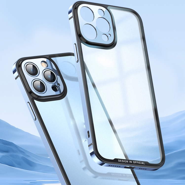 For iPhone 13 AG HD Glass Phone Case(Yuanfeng Blue) For iPhone 13 AG HD Glass Phone Case(Yuanfeng Blue)