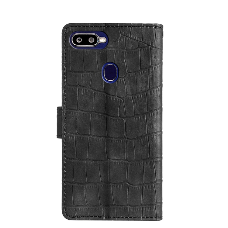 For OPPO F9 A7X F9 Pro Skin Feel Crocodile Texture Magnetic