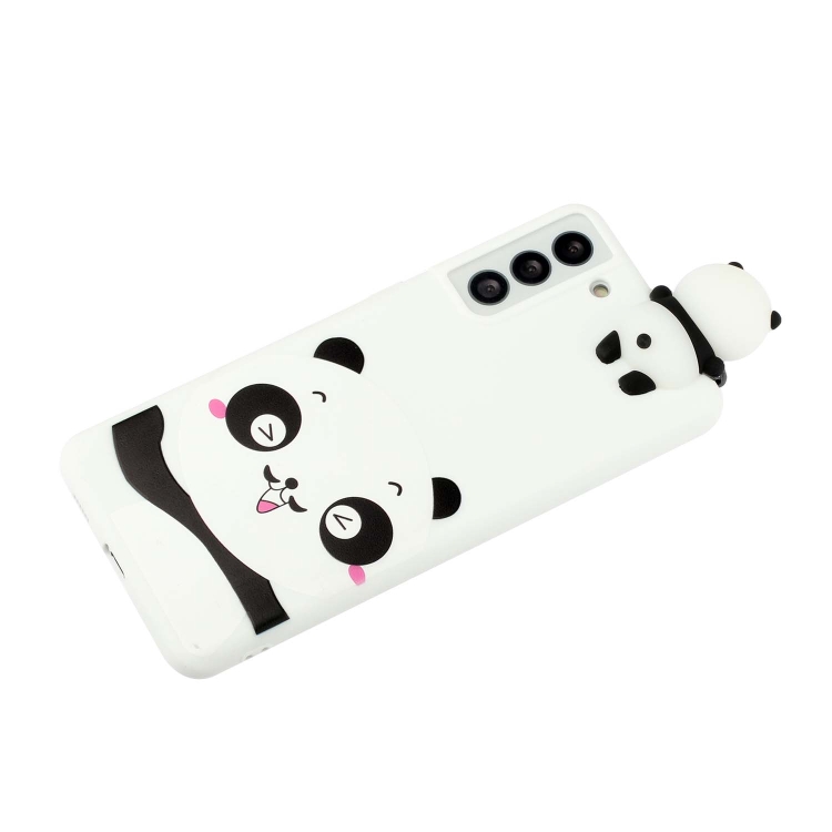 For Samsung Galaxy S22+ 5G Shockproof Cartoon TPU Phone Case(Shy Panda) For Samsung Galaxy S22+ 5G Shockproof Cartoon TPU Phone Case(Shy Panda)