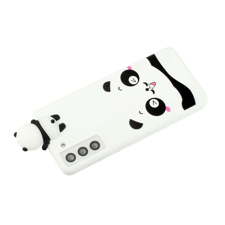 For Samsung Galaxy S22+ 5G Shockproof Cartoon TPU Phone Case(Shy Panda) For Samsung Galaxy S22+ 5G Shockproof Cartoon TPU Phone Case(Shy Panda)