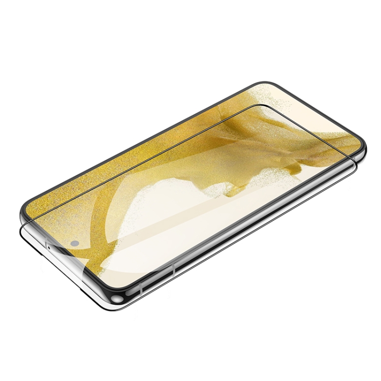 For Samsung Galaxy S22 5G HOCO G1 0.33mm 2.5D Flash Attach Full Screen Silk Screen HD Tempered Glass Film(Black)
