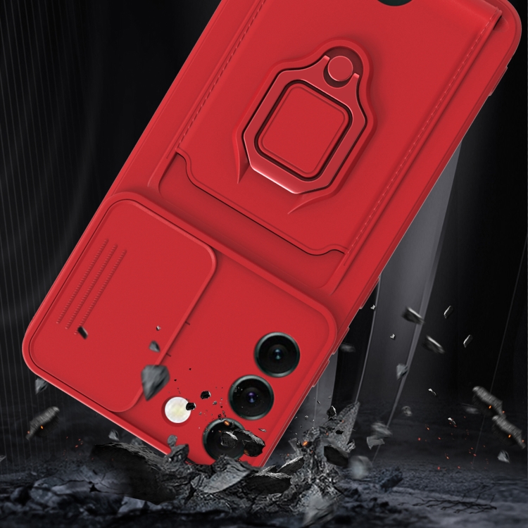 For Samsung Galaxy S22 5G Sliding Camera Cover Design TPU Phone Case(Black) For Samsung Galaxy S22 5G Sliding Camera Cover Design TPU Phone Case(Black)