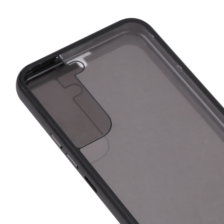 For Samsung Galaxy S22 5G Anti-peeping Magnetic Double-sided Tempered Glass Phone Case(Black) For Samsung Galaxy S22 5G Anti-peeping Magnetic Double-sided Tempered Glass Phone Case(Black)