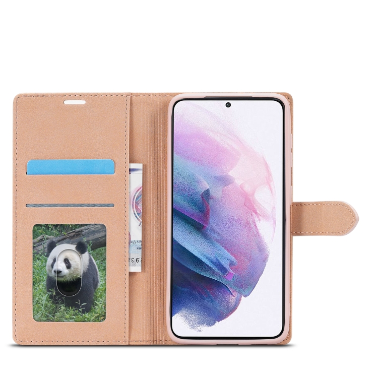 For Samsung Galaxy S22 5G Forwenw F1 Series Matte Strong Magnetism Leather Phone Case(Rose Gold) For Samsung Galaxy S22 5G Forwenw F1 Series Matte Strong Magnetism Leather Phone Case(Rose Gold)