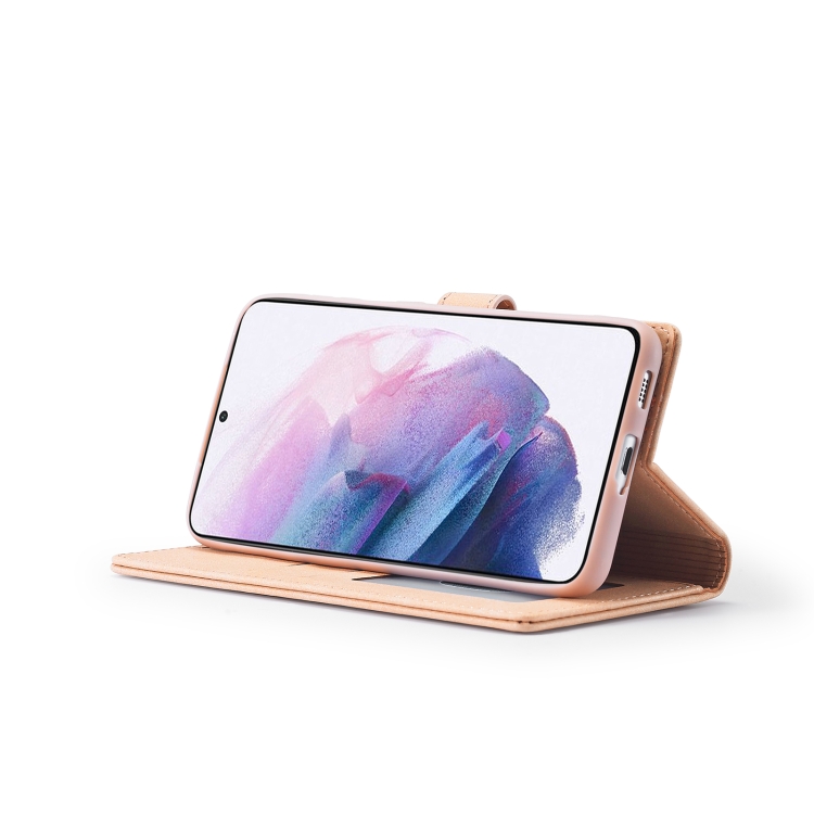 For Samsung Galaxy S22 5G Forwenw F1 Series Matte Strong Magnetism Leather Phone Case(Rose Gold) For Samsung Galaxy S22 5G Forwenw F1 Series Matte Strong Magnetism Leather Phone Case(Rose Gold)