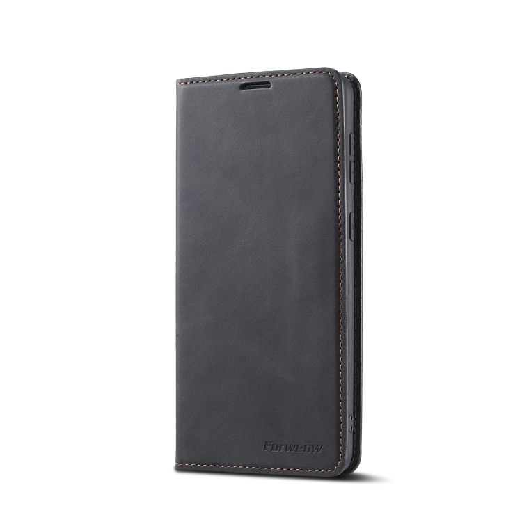 For Samsung Galaxy S22 5G Forwenw Dream Series Oil Edge Strong Magnetism Leather Phone Case(Black) For Samsung Galaxy S22 5G Forwenw Dream Series Oil Edge Strong Magnetism Leather Phone Case(Black)