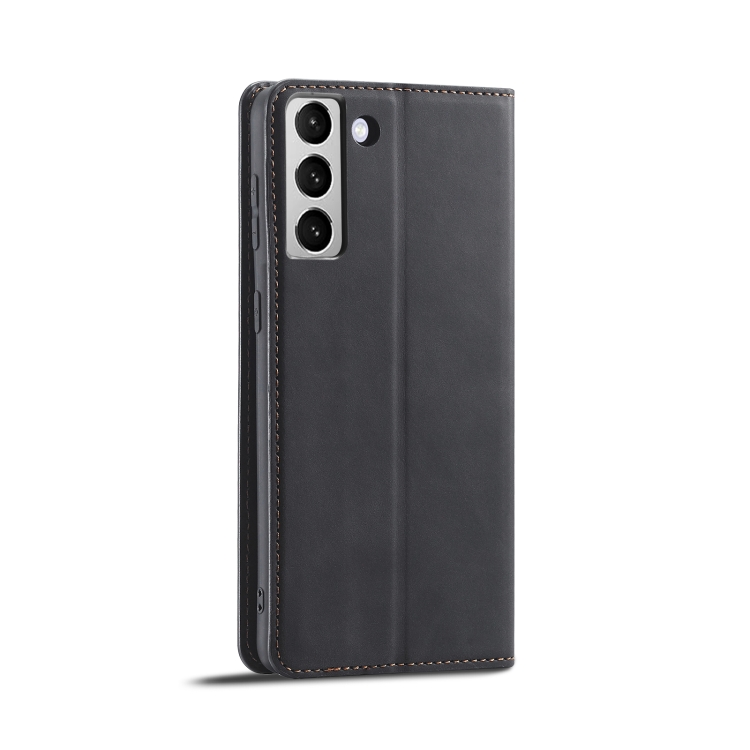 For Samsung Galaxy S22 5G Forwenw Dream Series Oil Edge Strong Magnetism Leather Phone Case(Black) For Samsung Galaxy S22 5G Forwenw Dream Series Oil Edge Strong Magnetism Leather Phone Case(Black)