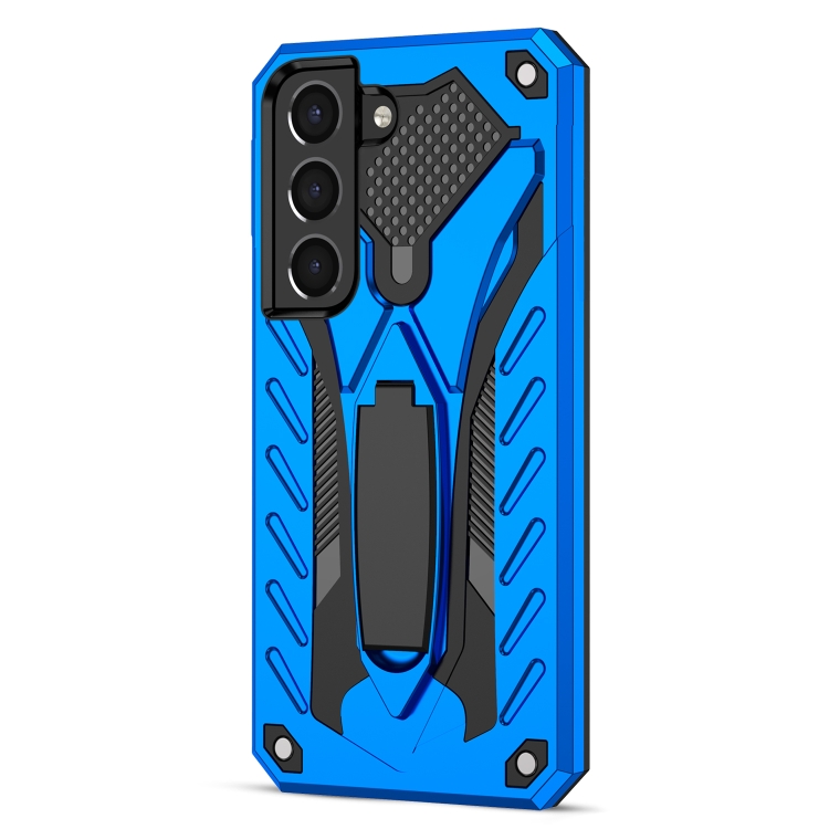 For Samsung Galaxy S22 5G Shockproof TPU + PC Phone Case(Blue) For Samsung Galaxy S22 5G Shockproof TPU + PC Phone Case(Blue)