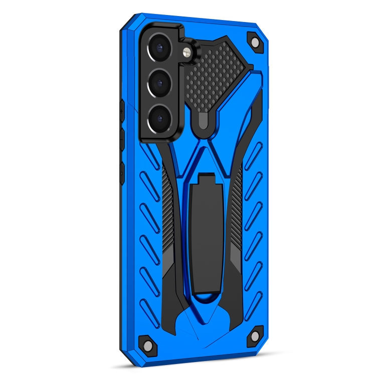 For Samsung Galaxy S22 5G Shockproof TPU + PC Phone Case(Blue) For Samsung Galaxy S22 5G Shockproof TPU + PC Phone Case(Blue)