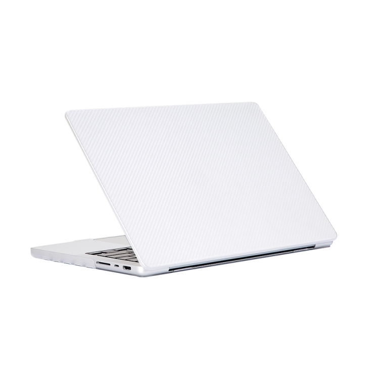 Carbon Fiber Textured Plastic Laptop Protective Case For MacBook Pro 13.3 inch A1706 / A1708 / A1989 / A2159 / A2338(Transparent) Carbon Fiber Textured Plastic Laptop Protective Case For MacBook Pro 13.3 inch A1706 / A1708 / A1989 / A2159 / A2338(Transparent)
