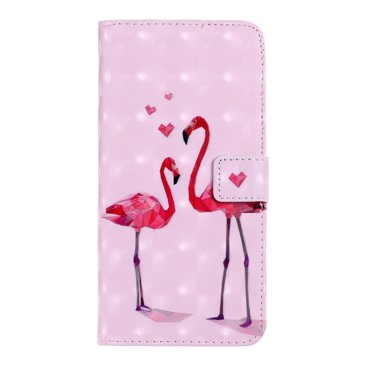 For iPhone 11 Pro 3D Coloured Drawing Horizontal Flip Leather Case, with Holder & Card Slots & Wallet(Flamingo) For iPhone 11 Pro 3D Coloured Drawing Horizontal Flip Leather Case, with Holder & Card Slots & Wallet(Flamingo)