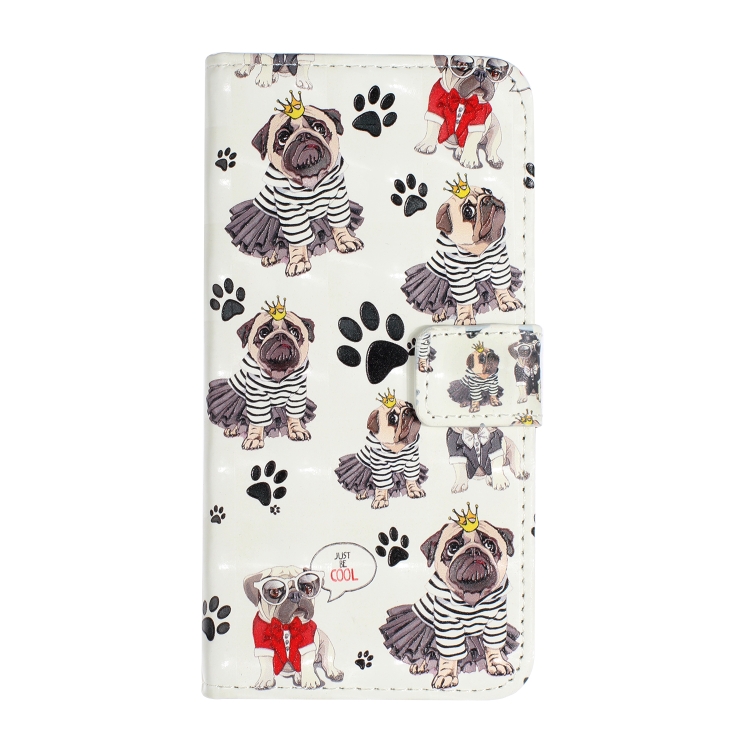 For iPhone 11 3D Embossed Horizontal Flip Leather Case, with Holder & Card Slots & Wallet & Photo Frame(Crown Dog) For iPhone 11 3D Embossed Horizontal Flip Leather Case, with Holder & Card Slots & Wallet & Photo Frame(Crown Dog)