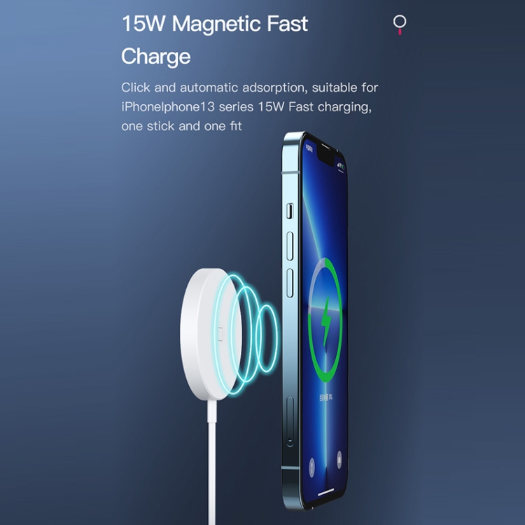TOTUDESIGN CACW-059 Glory Series 3 in 1 MagSafe Magnetic Wireless Charger with Cable(White) TOTUDESIGN CACW-059 Glory Series 3 in 1 MagSafe Magnetic Wireless Charger with Cable(White)