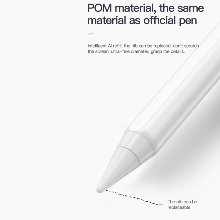 TOTUDESIGN P6-C Glory Series Capactior Pens for iPad(White) TOTUDESIGN P6-C Glory Series Capactior Pens for iPad(White)