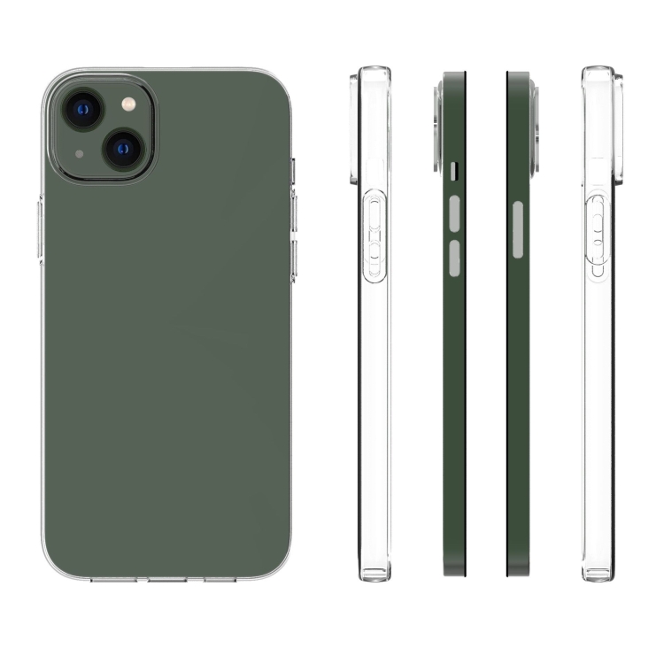For iPhone 14 Transparent TPU Phone Case For iPhone 14 Transparent TPU Phone Case
