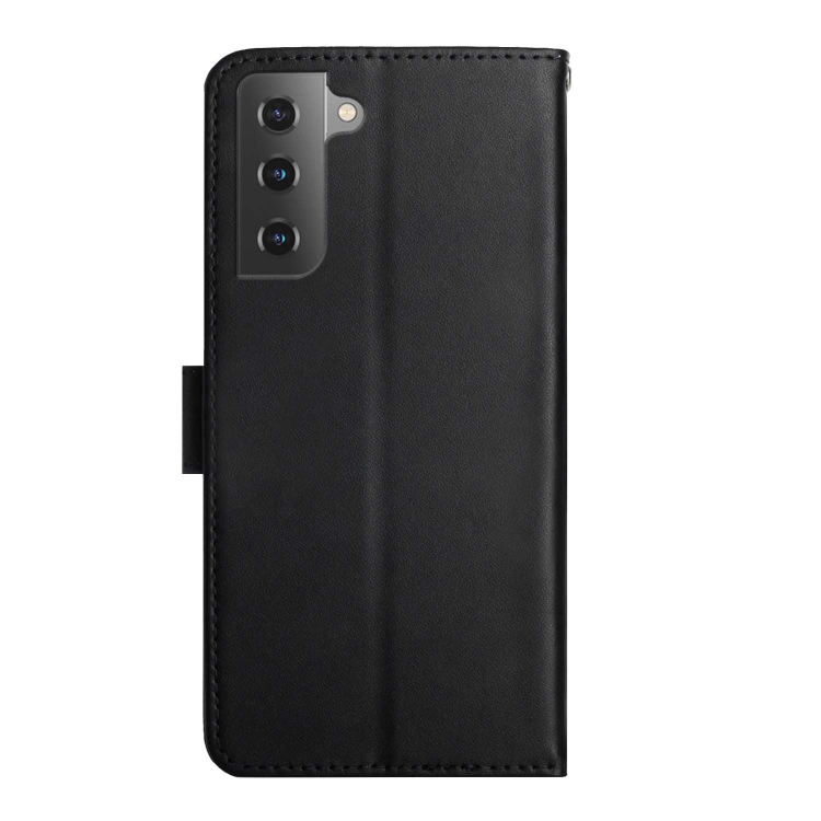 For Samsung Galaxy S22 5G Genuine Leather Fingerprint-proof Horizontal Flip Phone Case(Black) For Samsung Galaxy S22 5G Genuine Leather Fingerprint-proof Horizontal Flip Phone Case(Black)