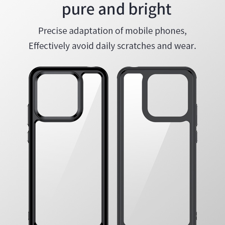 Para Xiaomi Redmi 10c Colorful Series Acrylic + TPU Funda