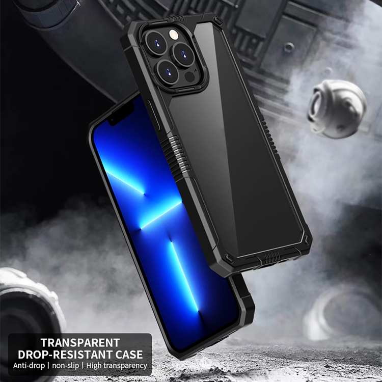 Compre Para Iphone 12 Pro Max PC+TPU Dual Capa de Choque de Choque