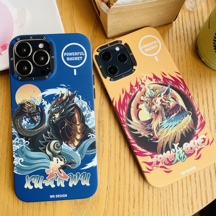 For iPhone 13 Pro Max WK WPC-019 Gorillas Series Cool Magnetic Phone Case (WGM-001) For iPhone 13 Pro Max WK WPC-019 Gorillas Series Cool Magnetic Phone Case (WGM-001)