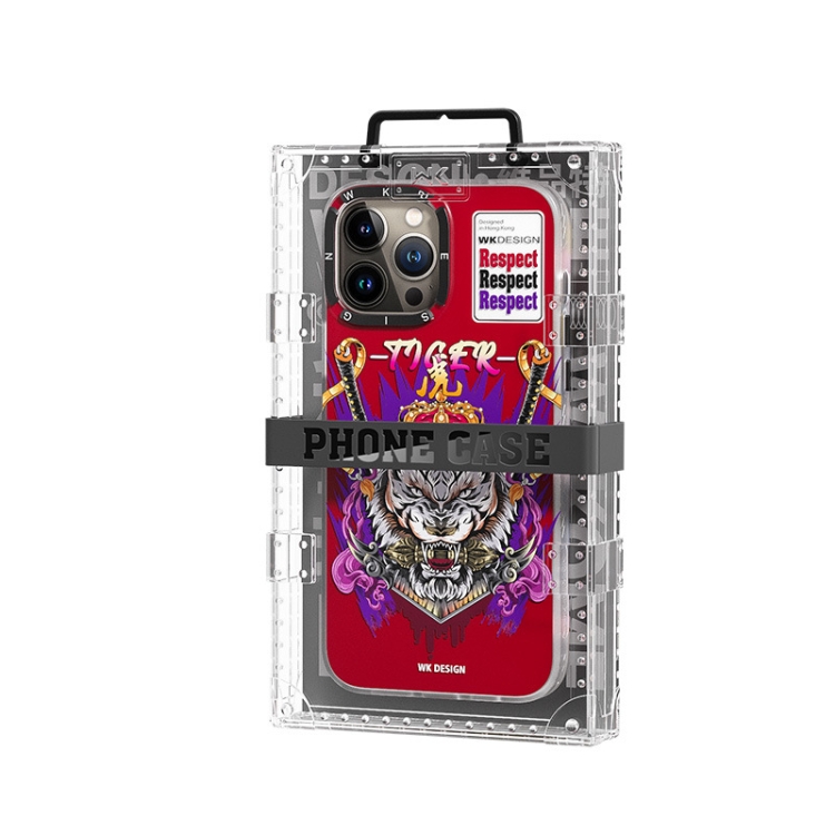 For iPhone 13 Pro Max WK WPC-019 Gorillas Series Cool Magnetic Phone Case (WGM-001) For iPhone 13 Pro Max WK WPC-019 Gorillas Series Cool Magnetic Phone Case (WGM-001)
