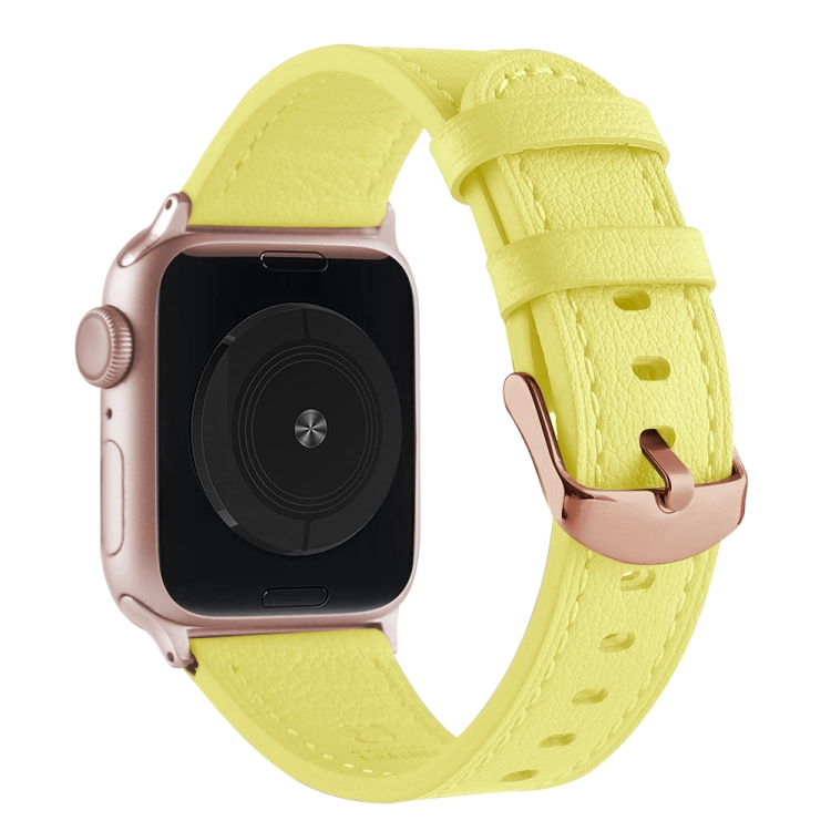 Pastel yellow discount apple watch band