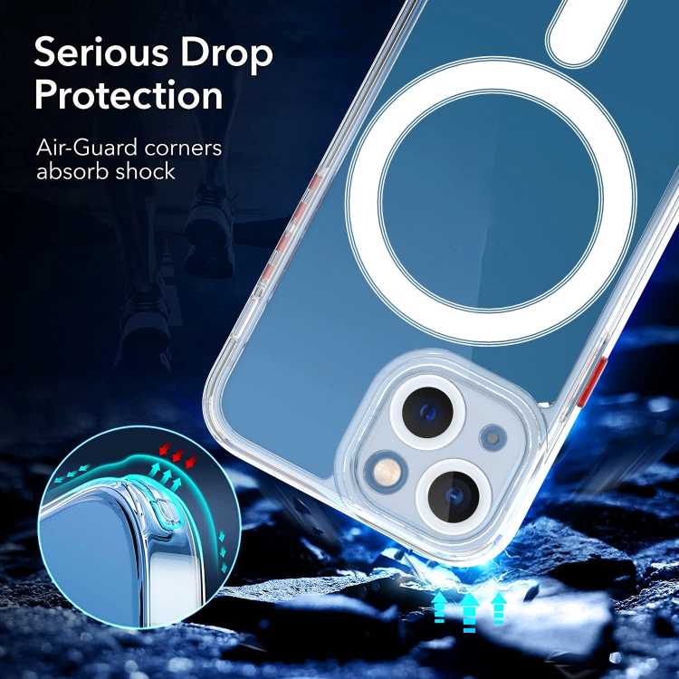 For iPhone 13 mini Cat-eye TPU + Acrylic Magsafe Phone Case (Purple) For iPhone 13 mini Cat-eye TPU + Acrylic Magsafe Phone Case (Purple)