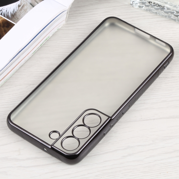 For Samsung Galaxy S22 5G SULADA Electroplating Shockproof Ultra-thin Matte TPU Phone Case(Black) For Samsung Galaxy S22 5G SULADA Electroplating Shockproof Ultra-thin Matte TPU Phone Case(Black)