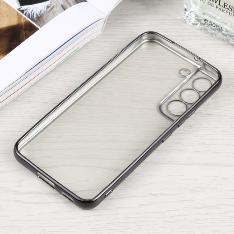 For Samsung Galaxy S22 5G SULADA Electroplating Shockproof Ultra-thin Matte TPU Phone Case(Black) For Samsung Galaxy S22 5G SULADA Electroplating Shockproof Ultra-thin Matte TPU Phone Case(Black)