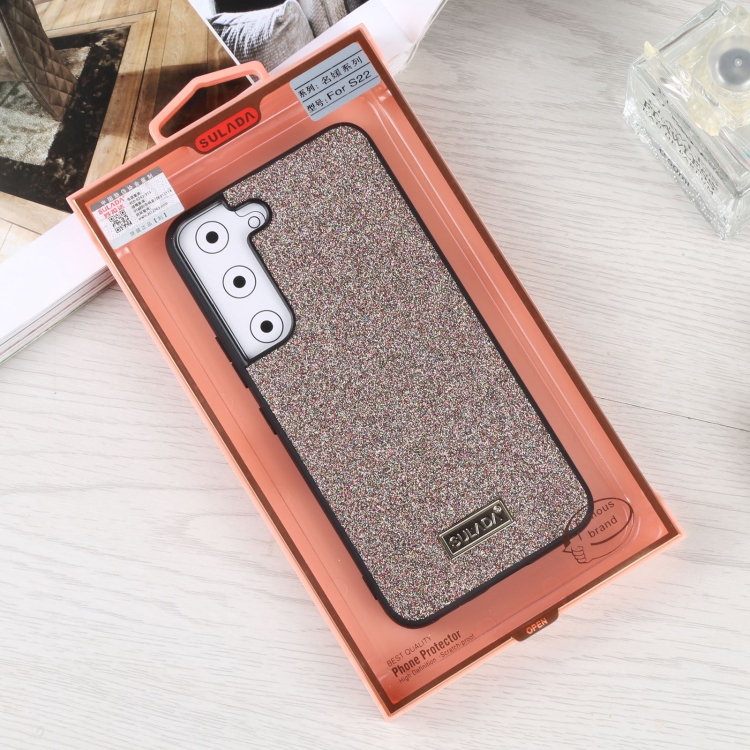 For Samsung Galaxy S22+ 5G SULADA Shockproof TPU + Handmade Leather Phone Case(Colorful) For Samsung Galaxy S22+ 5G SULADA Shockproof TPU + Handmade Leather Phone Case(Colorful)