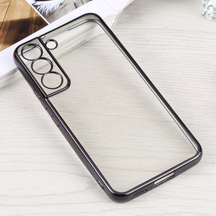 For Samsung Galaxy S22 5G SULADA Elastic Silicone Edge + TPU Phone Case(Black) For Samsung Galaxy S22 5G SULADA Elastic Silicone Edge + TPU Phone Case(Black)