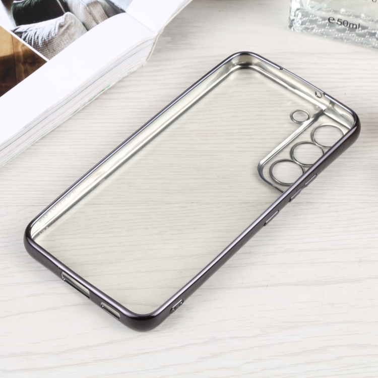 For Samsung Galaxy S22 5G SULADA Elastic Silicone Edge + TPU Phone Case(Black) For Samsung Galaxy S22 5G SULADA Elastic Silicone Edge + TPU Phone Case(Black)