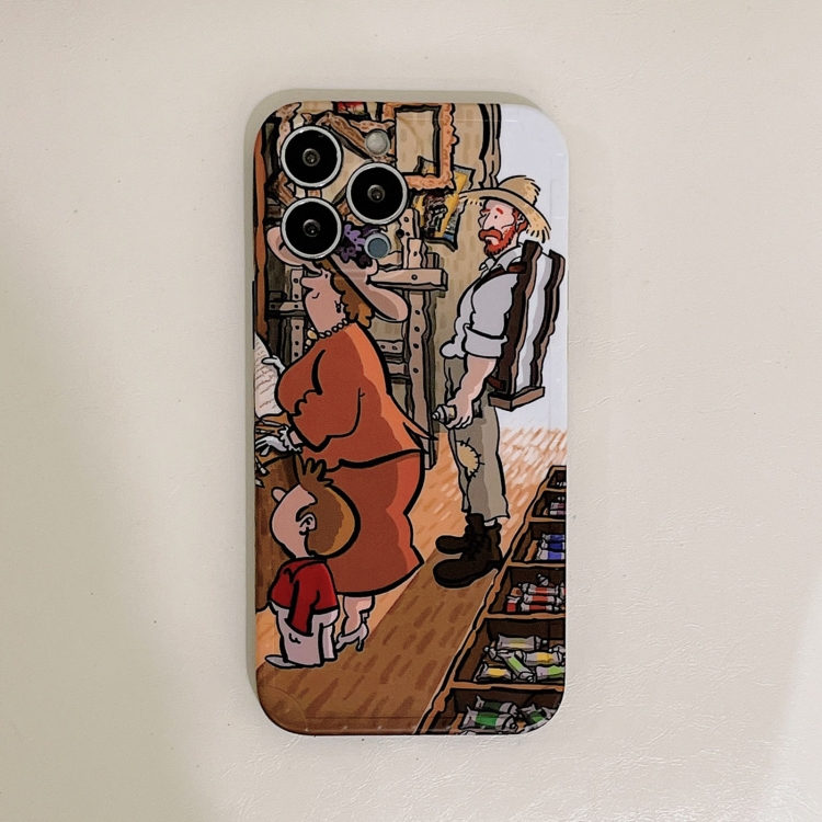 For iPhone 12 Pro Max TPU Pattern Shockproof Phone Case(Pigment) For iPhone 12 Pro Max TPU Pattern Shockproof Phone Case(Pigment)