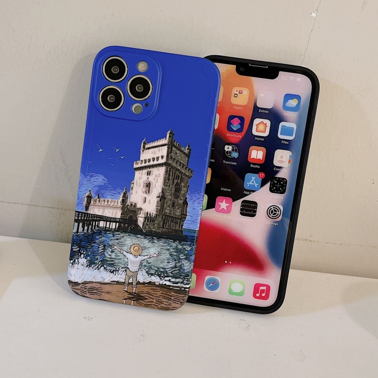 For iPhone 12 Pro Max TPU Pattern Shockproof Phone Case(Pigment) For iPhone 12 Pro Max TPU Pattern Shockproof Phone Case(Pigment)