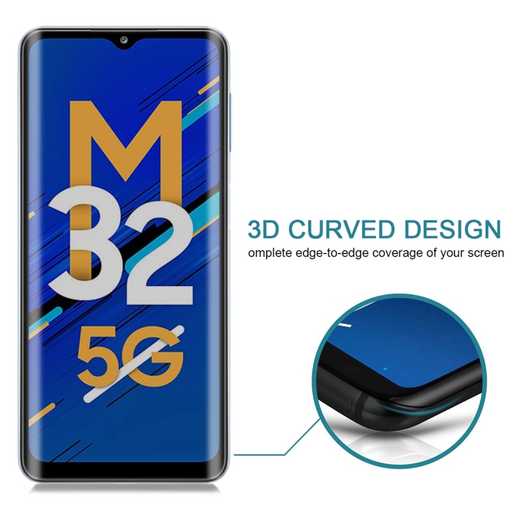 Protecteur d'écran, couverture complète en verre trempé pour Samsung Galaxy  M23 M22 M32 M52
