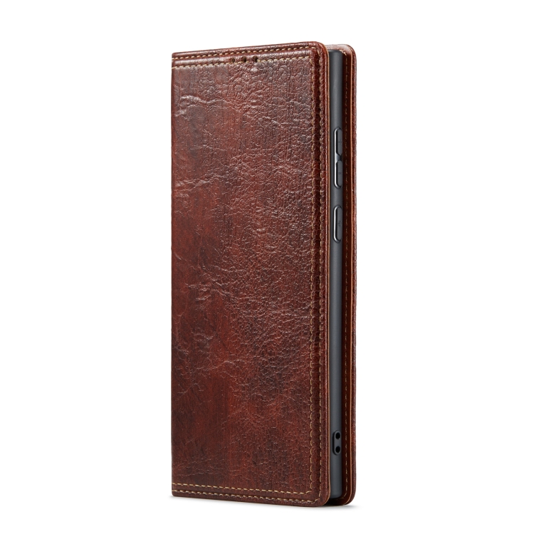 For Samsung Galaxy S22 5G Vintage Bark Texture Wallet Leather Phone Case(Brown) For Samsung Galaxy S22 5G Vintage Bark Texture Wallet Leather Phone Case(Brown)