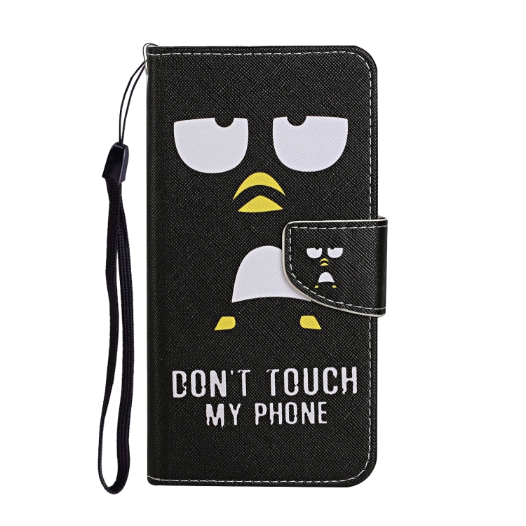 For Samsung Galaxy S22+ 5G Colored Drawing Pattern Flip Leather Case(Penguin) For Samsung Galaxy S22+ 5G Colored Drawing Pattern Flip Leather Case(Penguin)