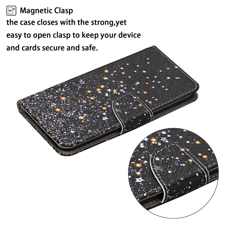 For Samsung Galaxy S22 Ultra 5G Colored Drawing Pattern Flip Leather Case(Five-pointed Star) For Samsung Galaxy S22 Ultra 5G Colored Drawing Pattern Flip Leather Case(Five-pointed Star)